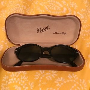 Vintage Persol Sunglasses With Case Unisex